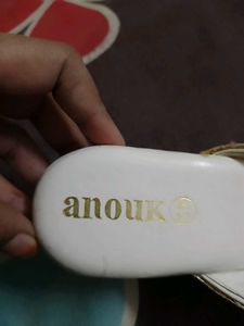 Anouk White Flats
