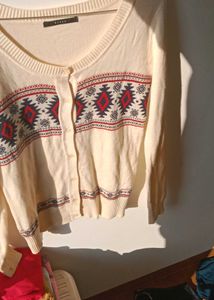 Cream Coloured Cardigan