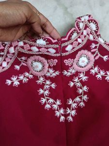 Crop Top Sharara Set
