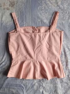 Pink Button-Down Tank Top💓🌷