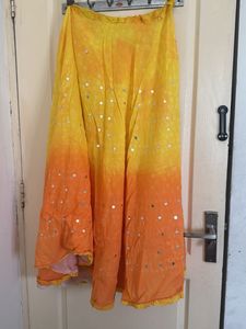 Yellow &amp; Orange Skirt