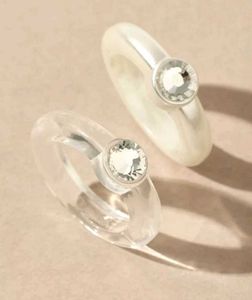 URBANIC set of 2 Y2k rings