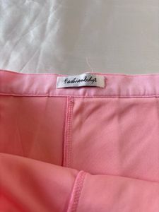 Pinterest Pink Mini Pleated Skirt