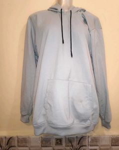 XL XXLj Size Cozy Blue Hoodie