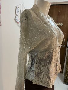 Sparkly Sheer Blouse