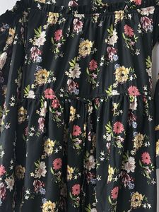 Black Floral Dress