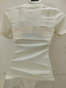 Trendy Sheer Crop Top