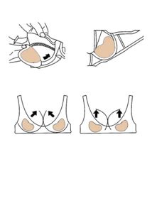 Silicone Nipple Cover Pad + Breast Increaser