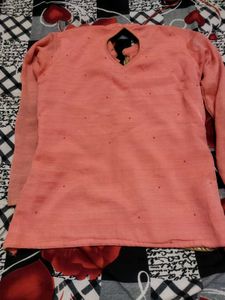 Peach Tunic Top