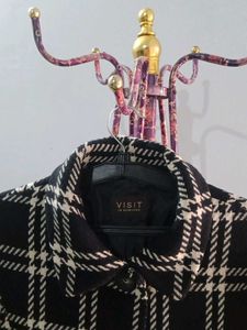 Plaid Coat - Stylish &amp; Warm
