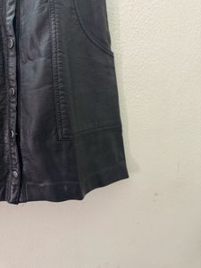 Black Skirt With Front Closure