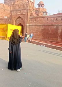 Flowy Blue Abaya
