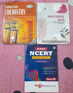 NCERT SCIENCE & Main Course Book ICSE CHEMISTRY