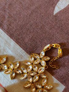 Statement Floral Hand Harness Ring
