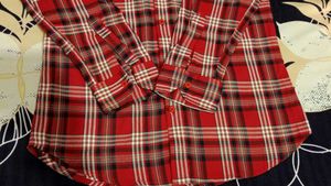 Allen Solly Red Checked Shirt
