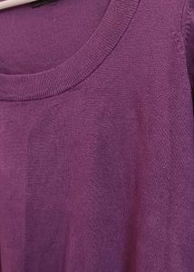 Guess Jeans Purple Sweater