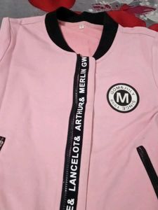 Pink Bomber Jacket