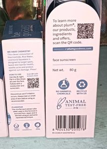 Plum Sunscreen SPF 50