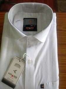 Linen White Shirt Kross Brand
