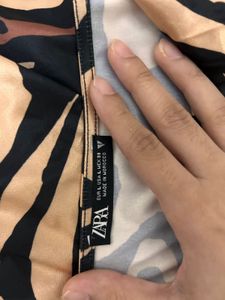 Authentic Zara Tiger Print Dress