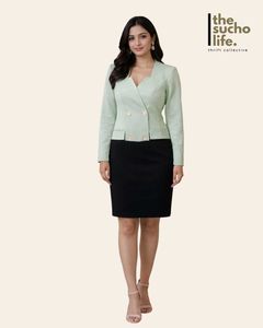 Van Heusen Elegant Black Skirt