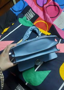 Chic Blue Handbag