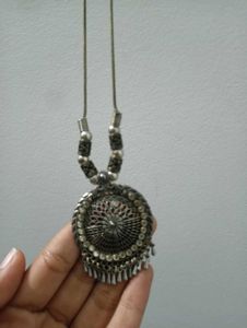 Boho Wooden Bead Necklace