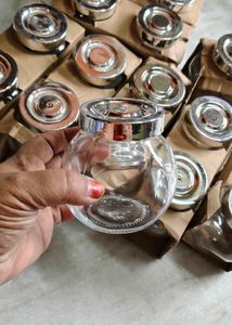 Unused 16pc Glass Jar
