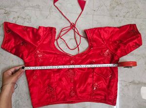 Red Embroidered Lehenga Choli❤️