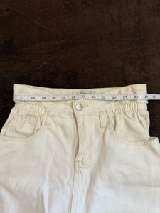 Off White Boyfriend Jeans