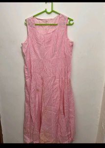 Pink Kurta Full Length