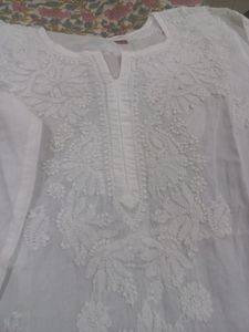 Beautiful Chicken Kurti (Long Kurti)