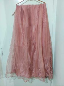 Pink Embroidered Lehenga Set