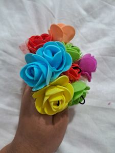 20 Multicolor Floral Joora Pins