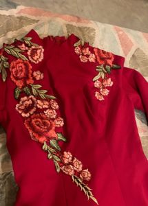 Floral Embroidered japenese gown❤️🎀🦋