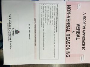 Modern Approach Verbal &amp; Nonverbal Reasoning SSC