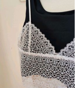 Net Crop Top Trendy/ Bralet