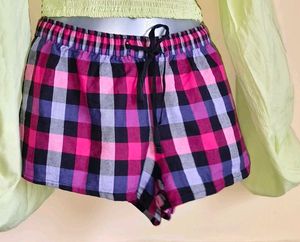 Size S/ M🎁Buy 2 Get 1 Free 🎁 Plaid Lounge Shorts