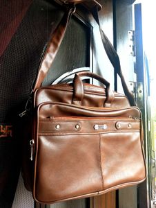 Office Leather Laptop Bag