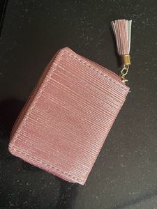 Glittering Peachy/ Pink Color Ladies Wallet ✨