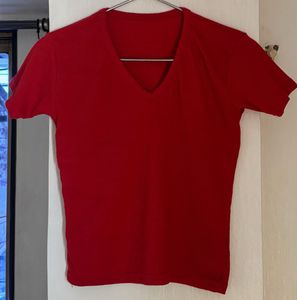 y2k red crop top 👠💋