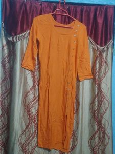 Orange Kurta