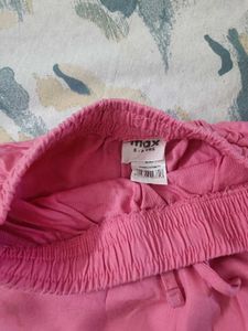 Cute Pink Casual Skirt