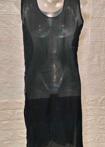 Complete Hand Embroidery 🪡 Black Kurta