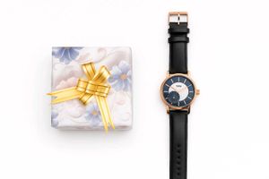 Green Leather Watch