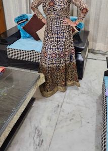 Beautiful Fishcut  Gown
