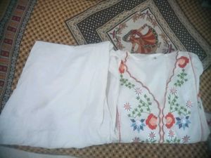 Two PCs Pure Cotton Suit