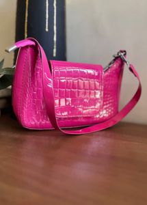 Hot Pink Shoulder Bag