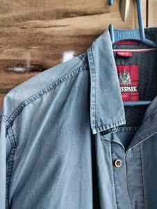 Rough Look Denim Shirt