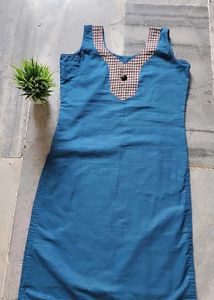 Cotton Kurta And Plazo Set